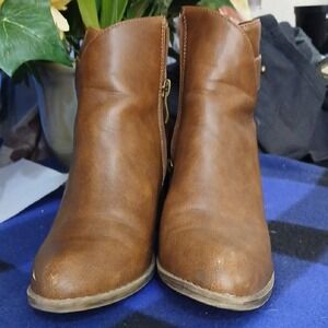 Elegant Brown Ankle Booties